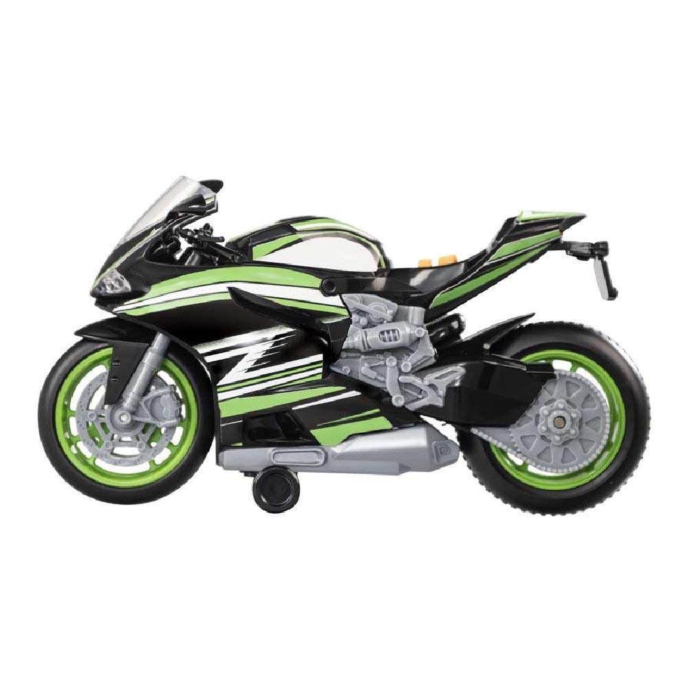 Teamsterz Lights & Sounds Green Racing Motorbike - TOYBOX Toy Shop