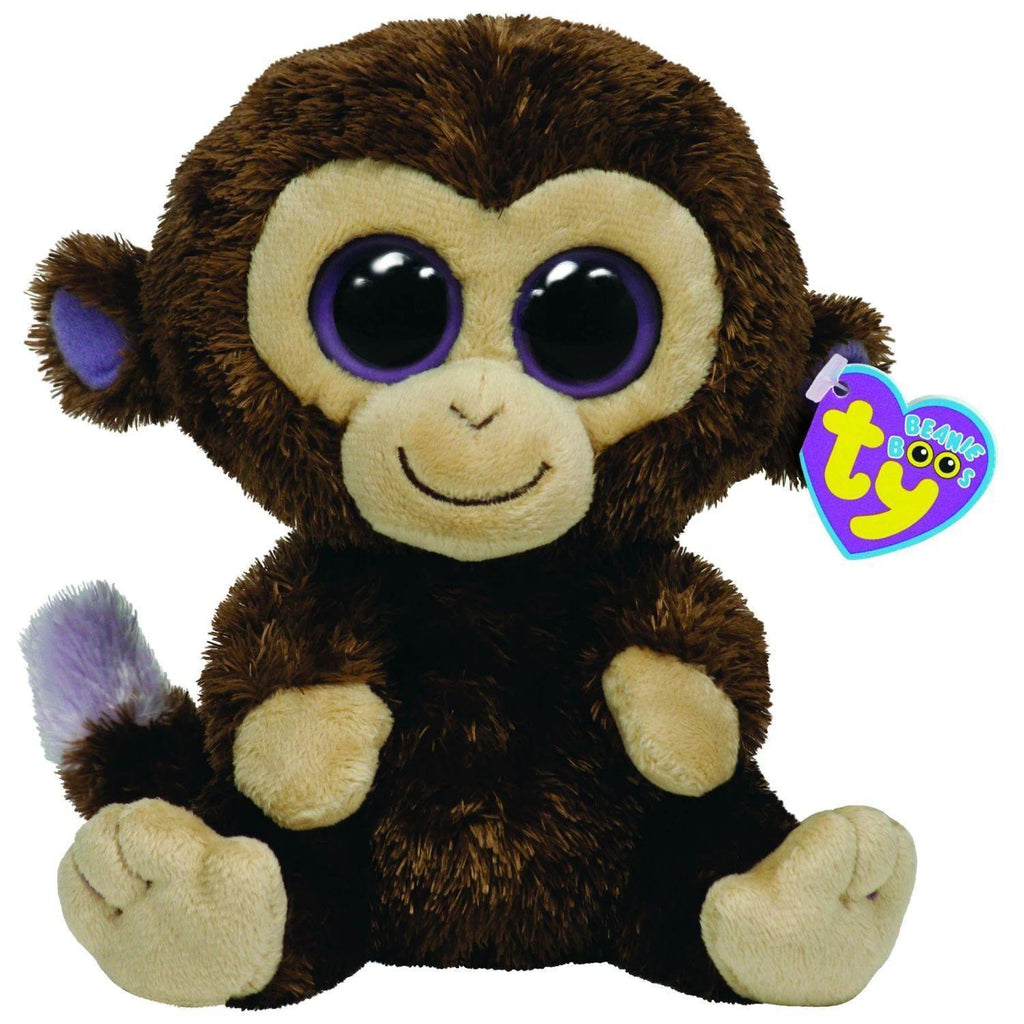 Ty Beanie Boo Coconut The Monkey Plush 25cm - TOYBOX Toy Shop