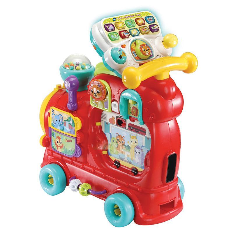 VTech Baby Push and Ride Alphabet Train Push Along Toy - English - TOYBOX Toy Shop