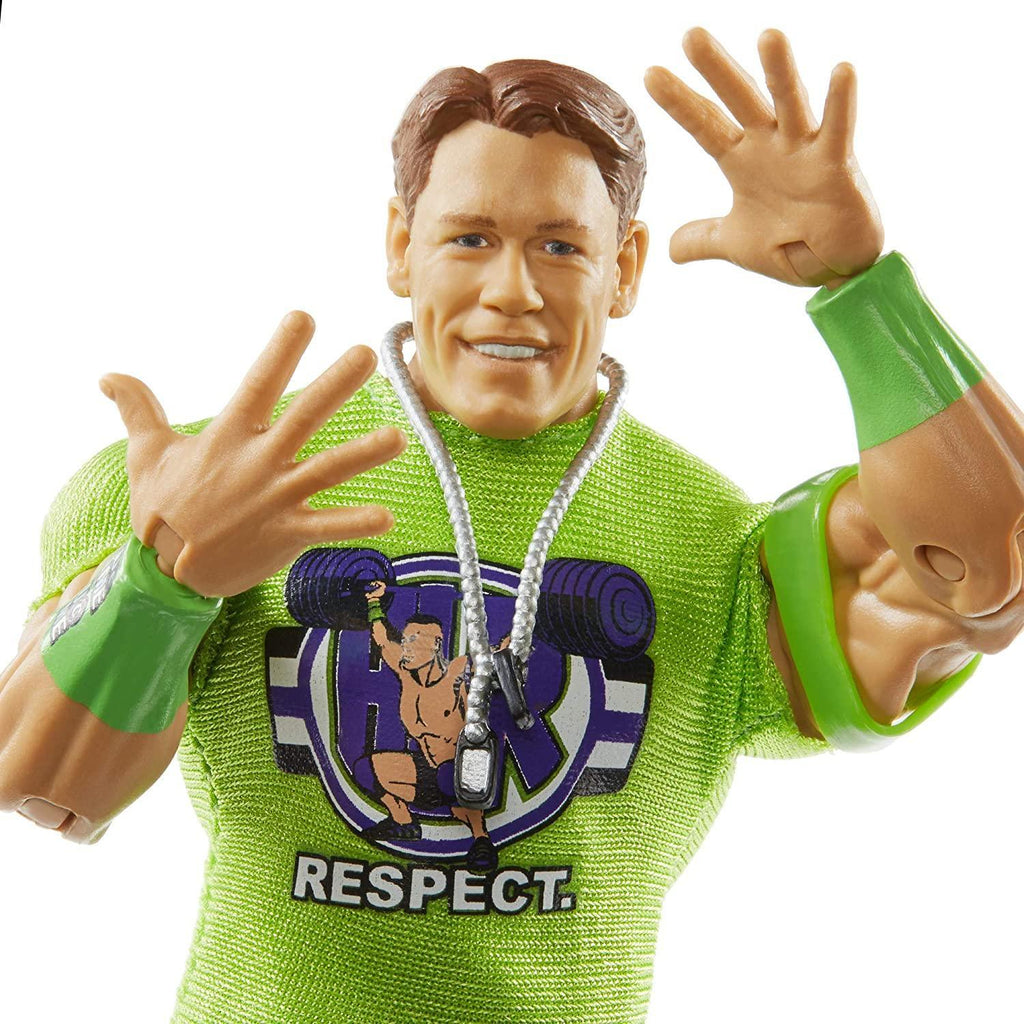 WWE GCL61 Elite Collection John Cena Deluxe Action Figure with Realistic Facial Detailing - TOYBOX Toy Shop