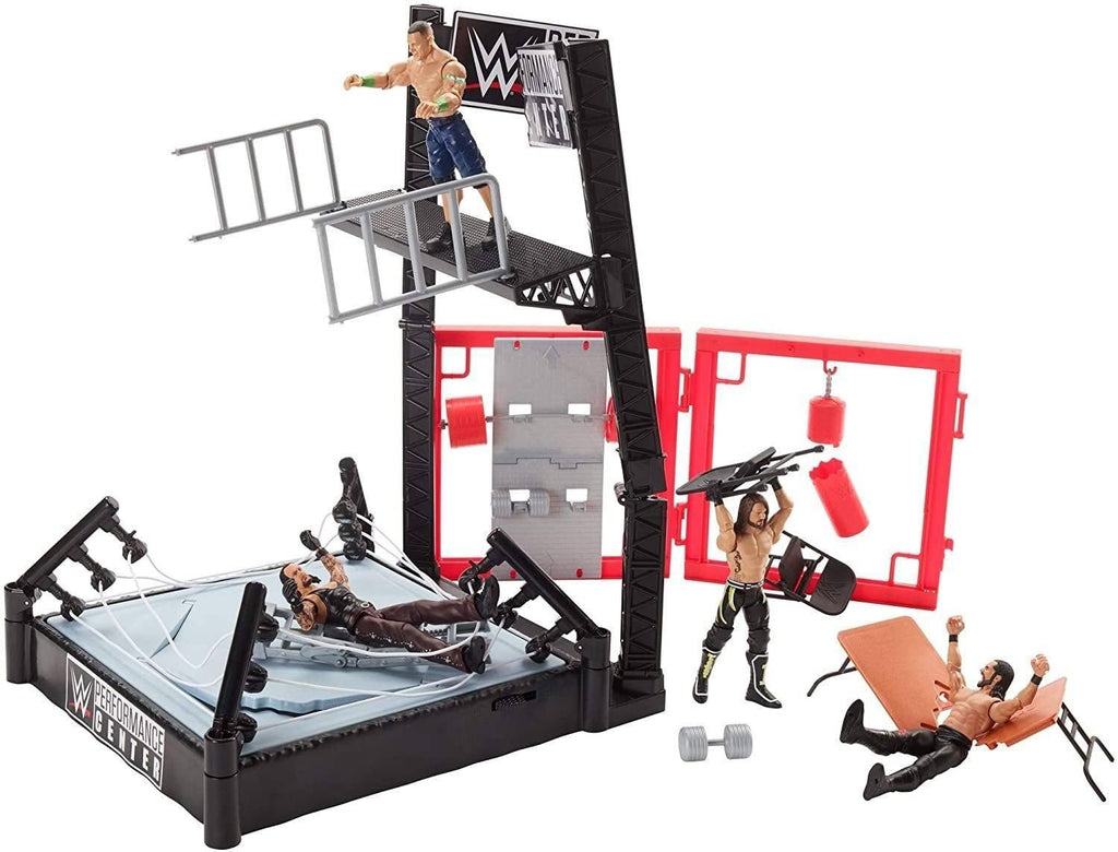WWE GGB65 Wrekkin Performance Centre Playset - TOYBOX Toy Shop