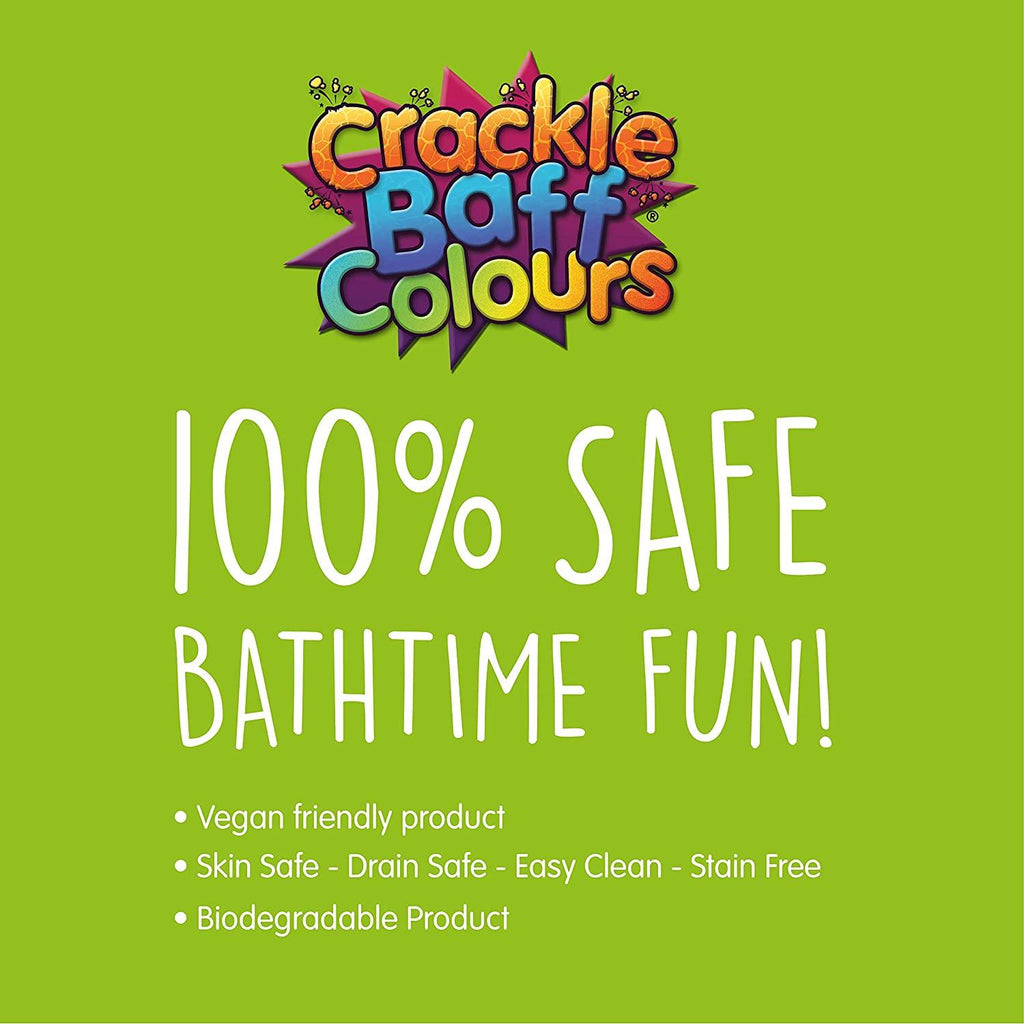 Zimpli Kids Crackle Baff Colours 6 Pack - 60g - TOYBOX Toy Shop
