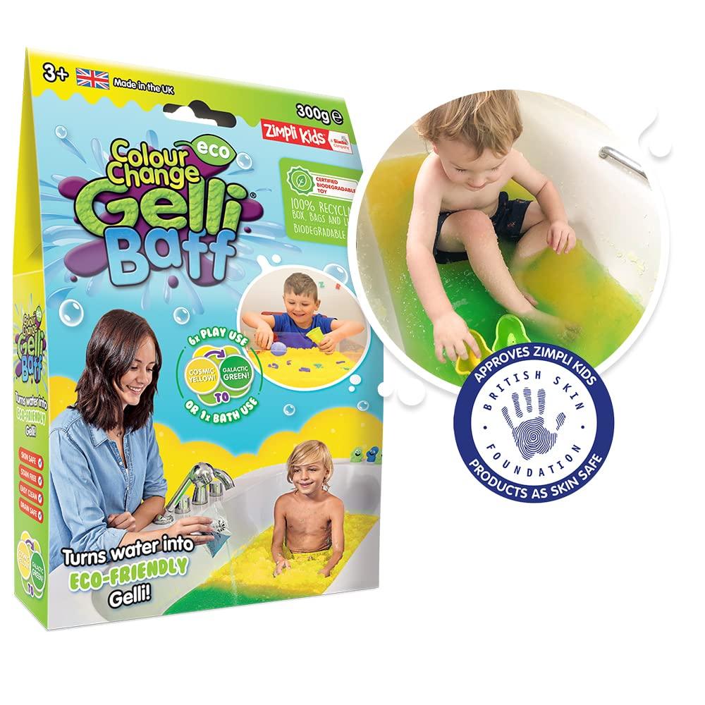 Zimpli Kids Gelli Baff Colour Change 300G - Green - TOYBOX Toy Shop