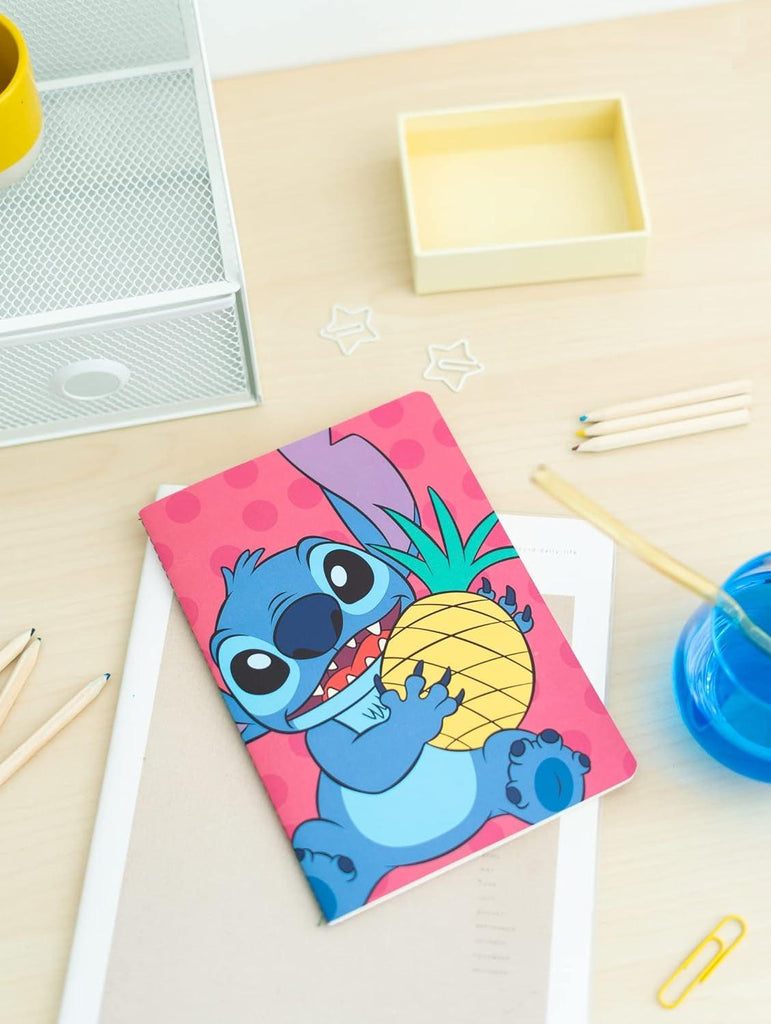 Disney Stitch Tropical Pack of 3 A5 Notebooks - TOYBOX Toy Shop