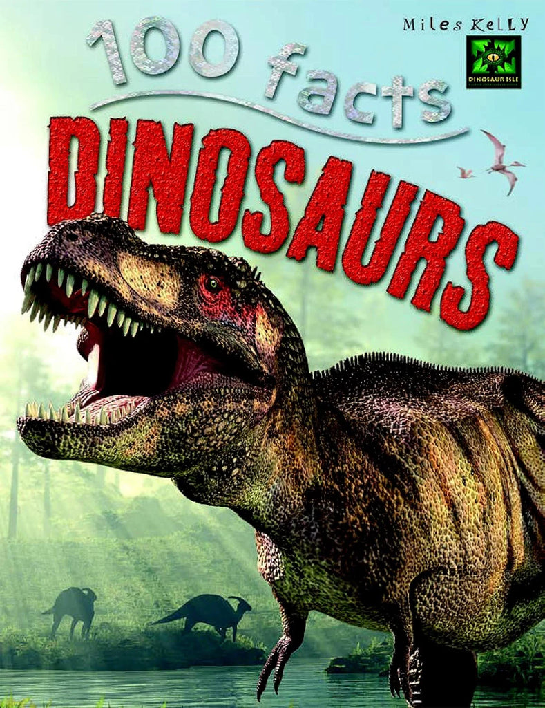 100 Facts Dinosaurs - Paperback Book - TOYBOX Toy Shop