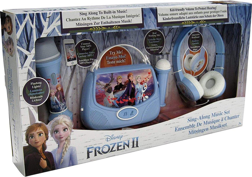 Disney Frozen 2 Sing-Along Music Set - Karaoke Set - TOYBOX Toy Shop