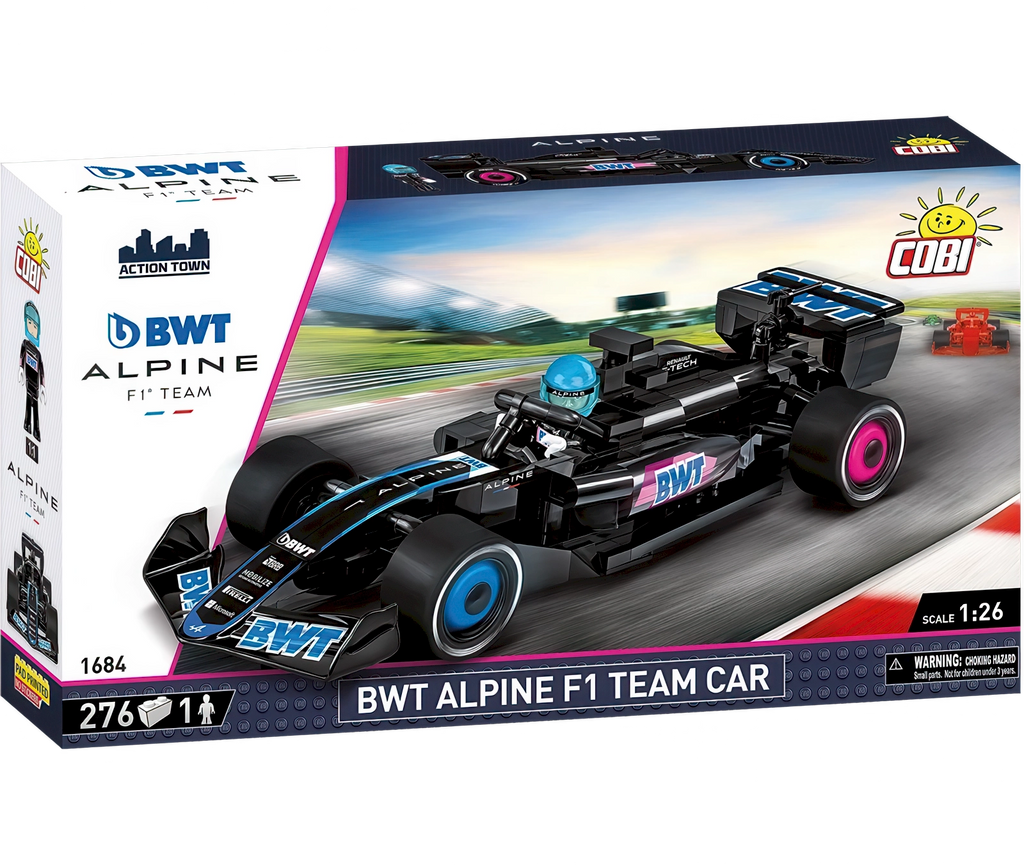 COBI BWT Alpine F1 Team Car Model Kit