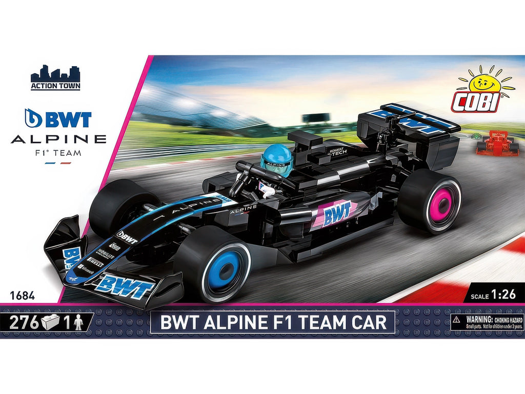 COBI BWT Alpine F1 Team Car Model Kit