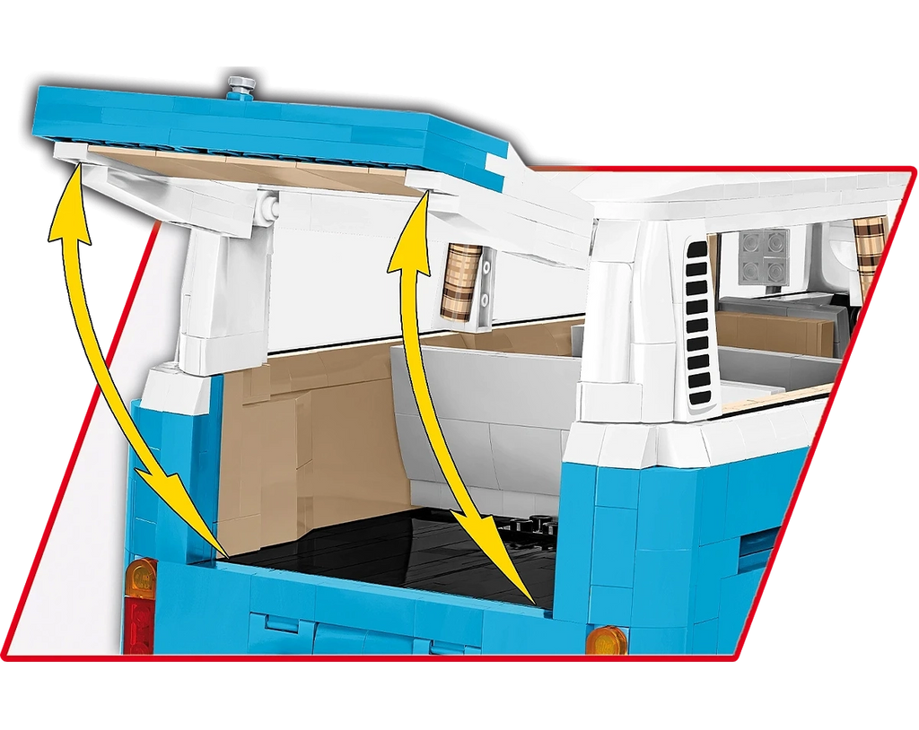 COBI Volkswagen T2b Transporter Bus
