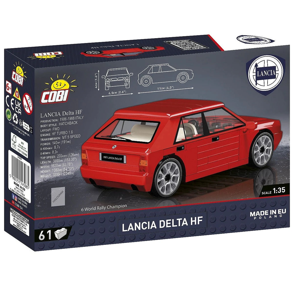 COBI Lancia Delta Hf Model Kit