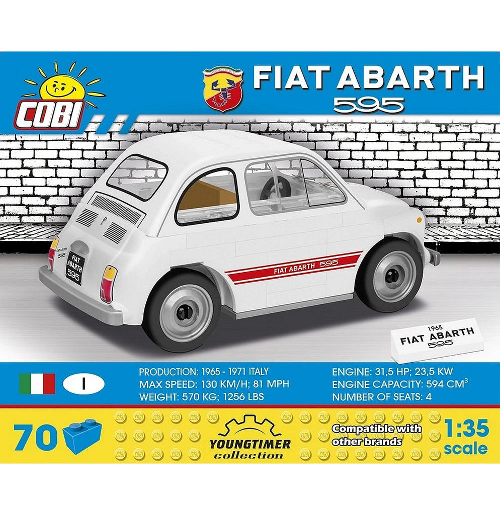 COBI 1965 Fiat Abarth Model Kit