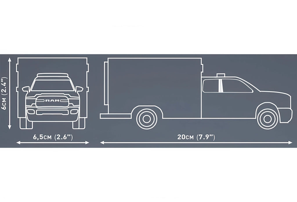 COBI Ram 3500 Ambulance Model Kit