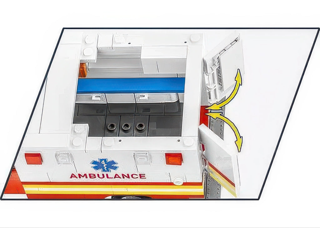 COBI Ram 3500 Ambulance Model Kit