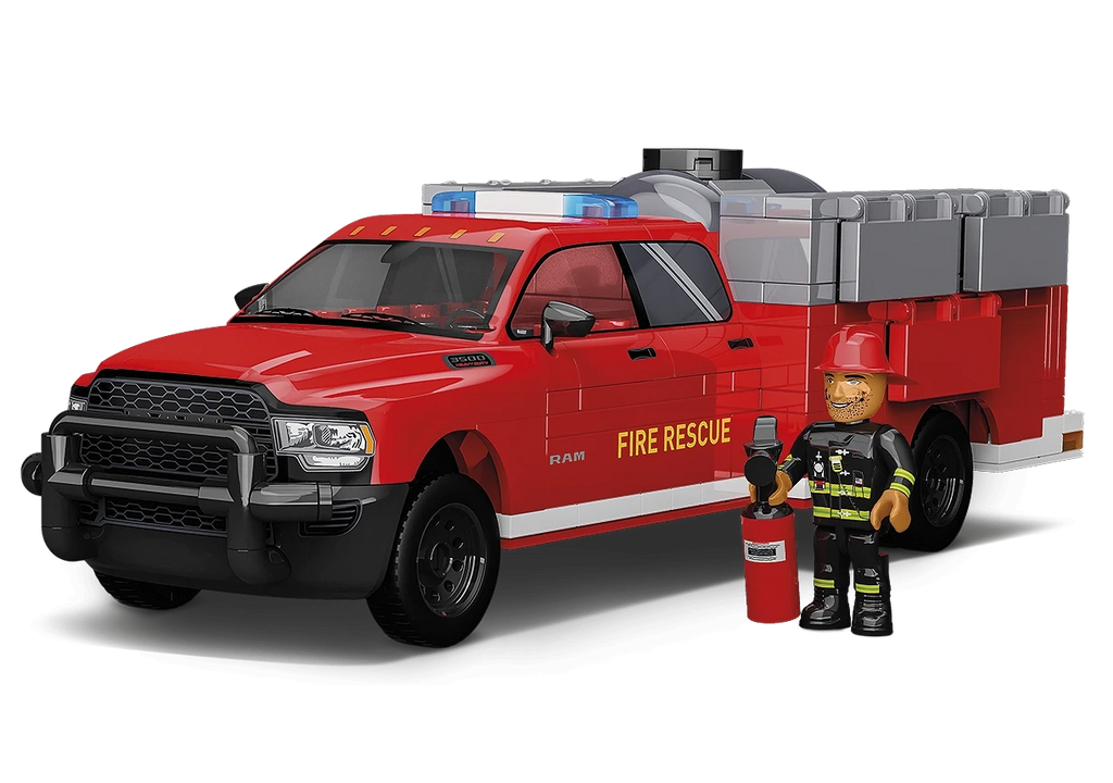 COBI Ram 3500 Fire Truck Model Kit