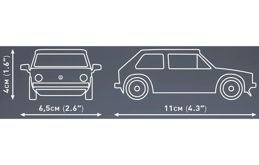 COBI Volkswagen Golf (1974-1983) Model Kit