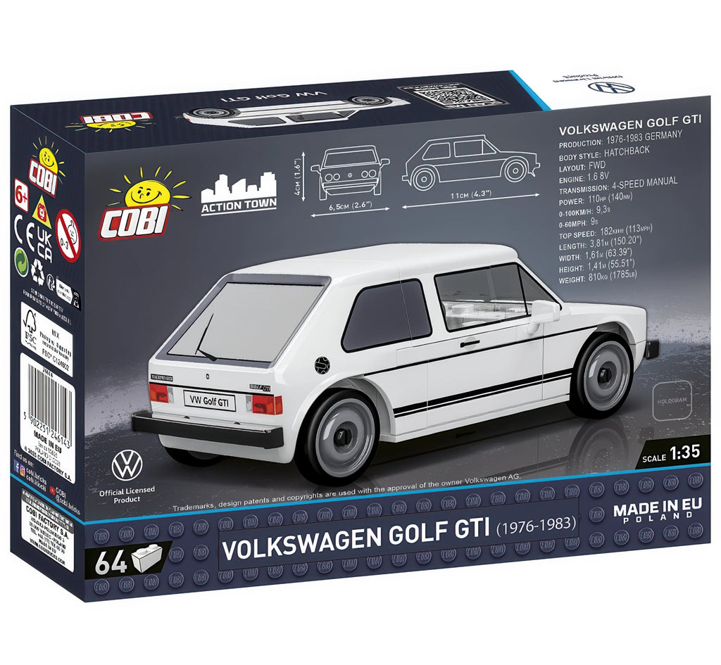 COBI 1976 VW Golf Gti Model Kit