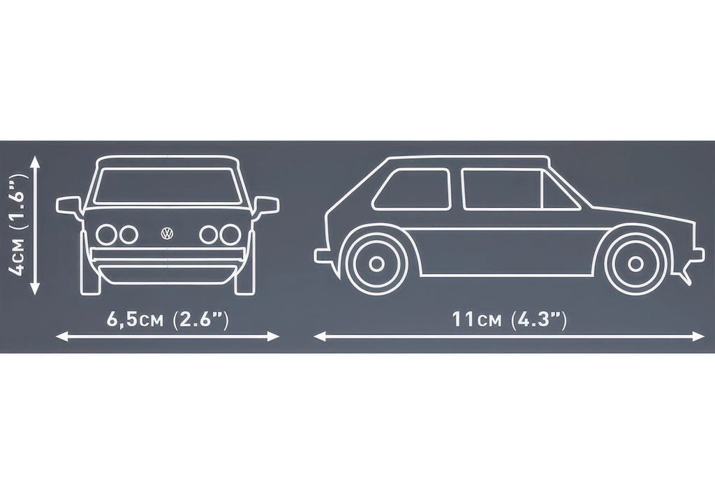 COBI 1976 VW Golf Gti Model Kit