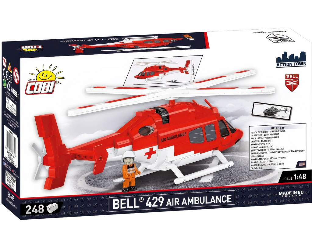 COBI Bell 429 Air Ambulance Model Kit