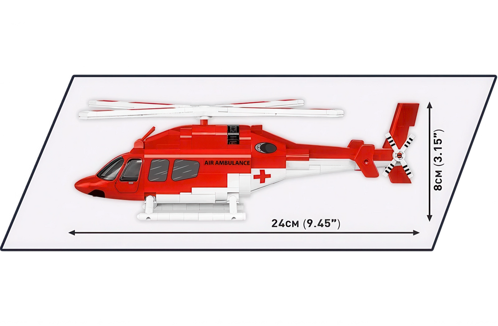 COBI Bell 429 Air Ambulance Model Kit