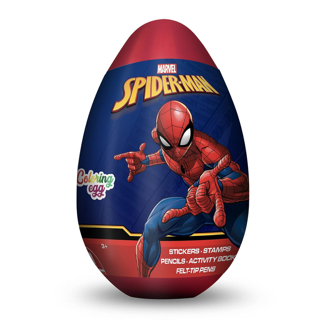 Spider-Man Colouring Egg Set - TOYBOX Toy Shop