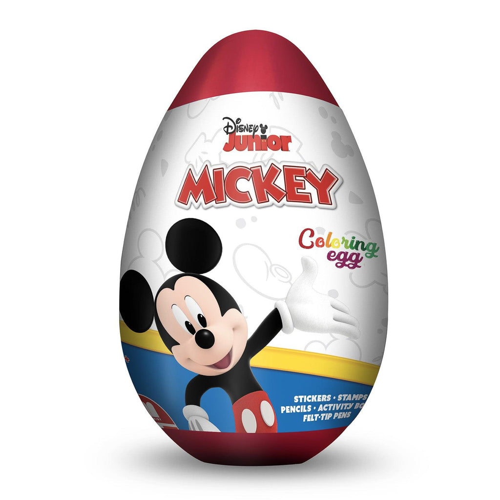Disney Mickey Mouse Colouring Egg Set - TOYBOX