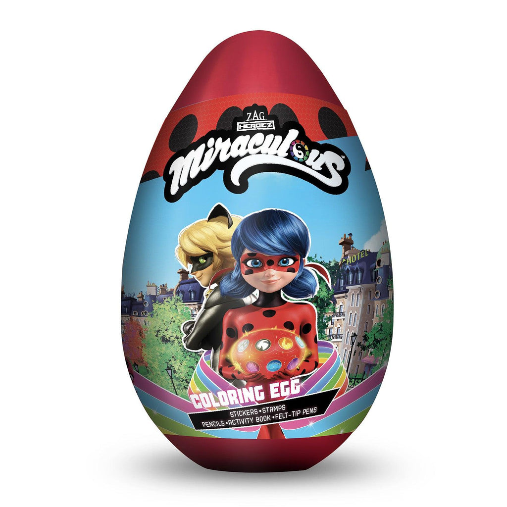 Miraculous Colouring Egg Set - TOYBOX Toy Shop