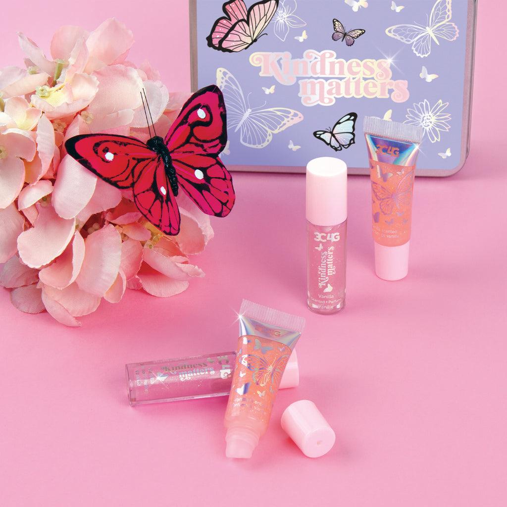 Make it Real 3C4G Butterfly Kisses Lip Set - TOYBOX Toy Shop