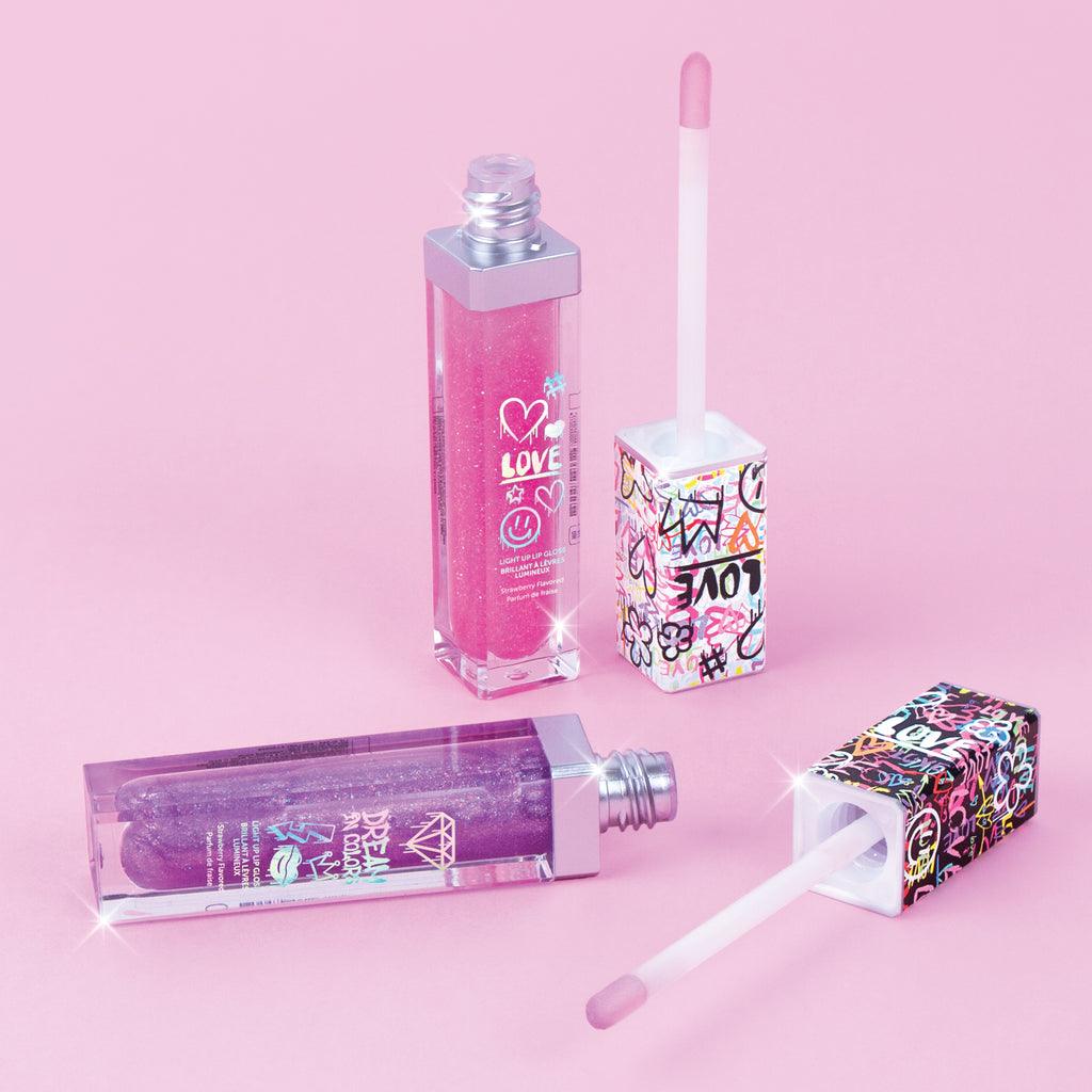 Make it Real 3C4G Graffiti 2pk Light up Lip Gloss - TOYBOX Toy Shop