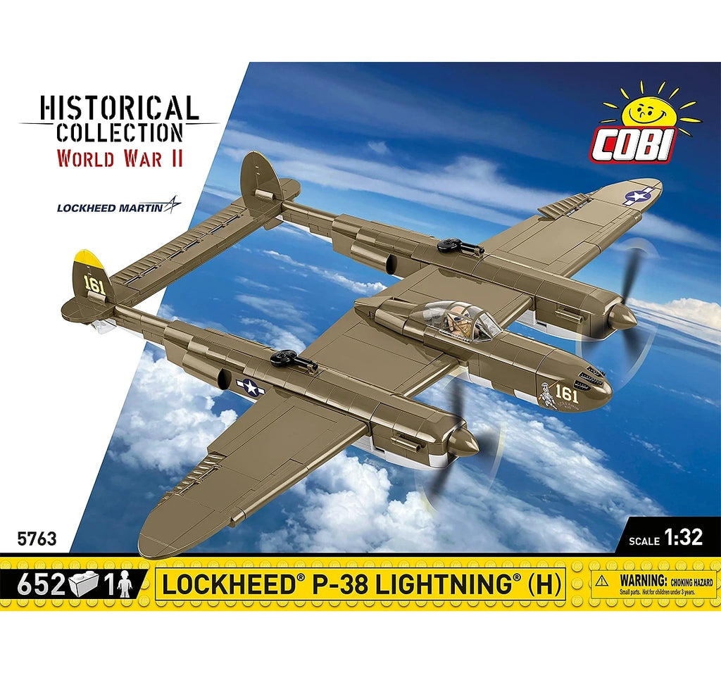 COBI Lockheed P-38h Lightning Aircraft