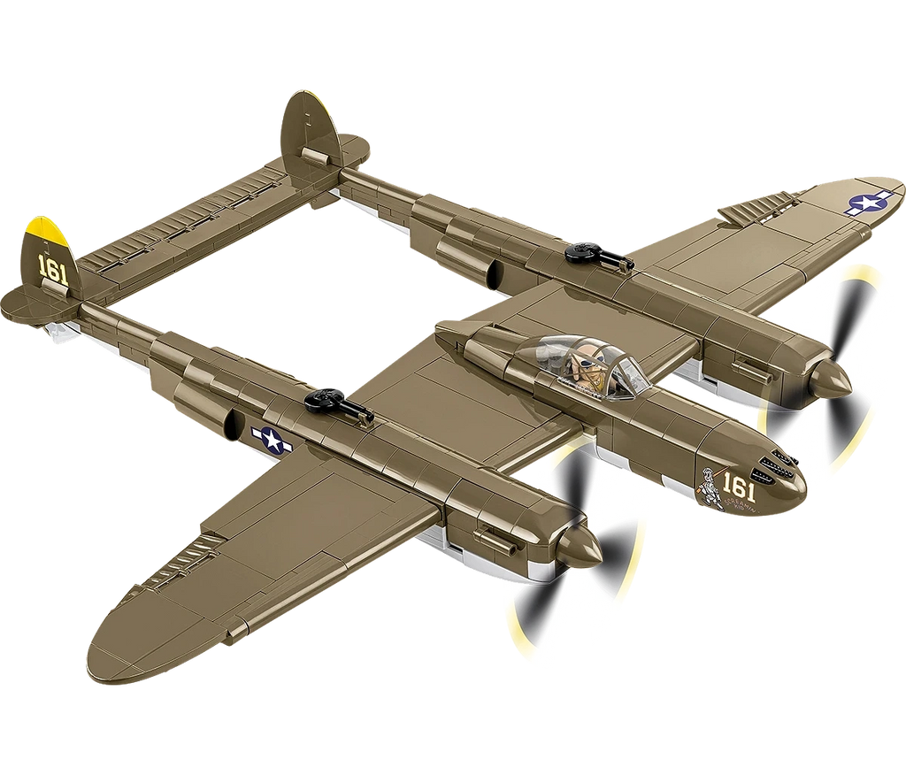 COBI Lockheed P-38h Lightning Aircraft