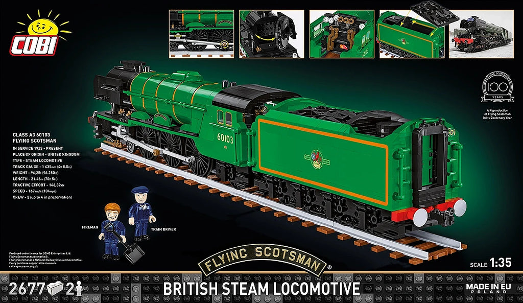 COBI Flying Scotsman British Steam Locomotive