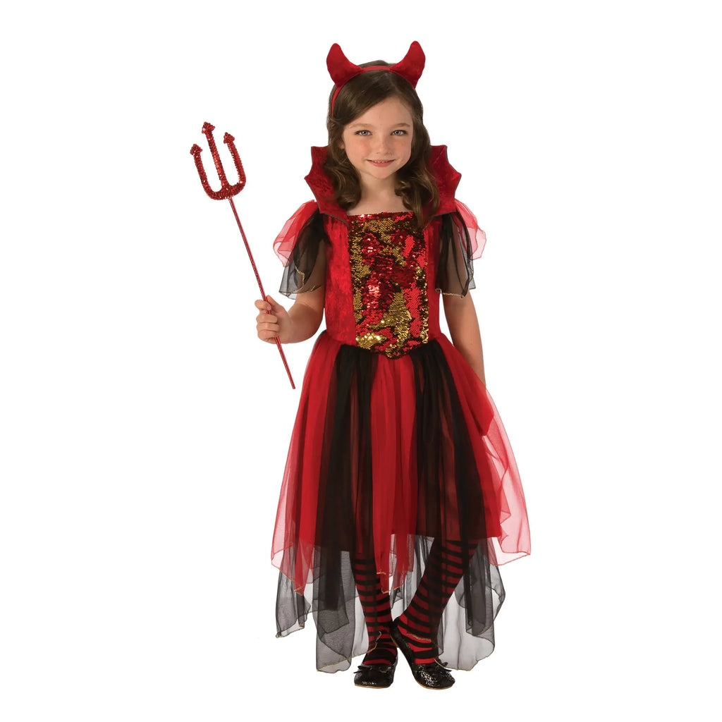 Colour Magic Halloween Devil Dress - TOYBOX Toy Shop