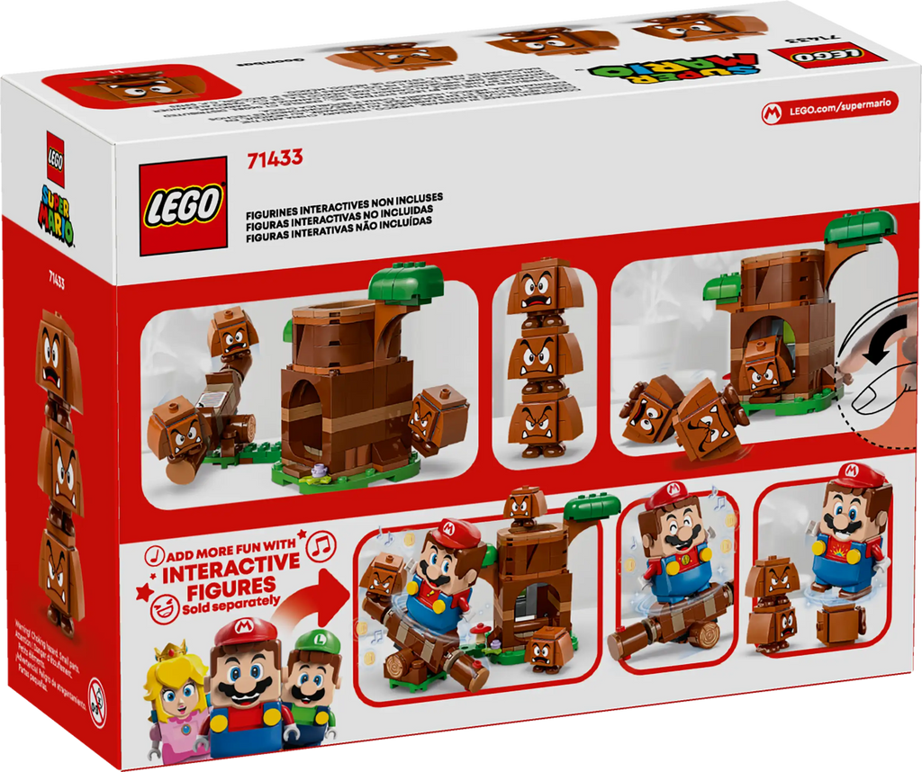 LEGO Super Mario 71433 Goombas' Playground - TOYBOX Toy Shop