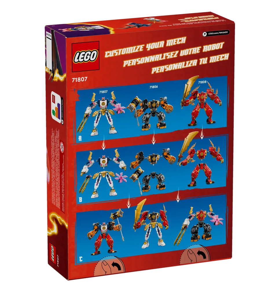 LEGO NINJAGO 71807 Sora's Elemental Tech Mech - TOYBOX Toy Shop