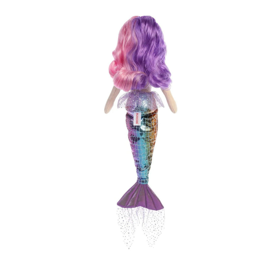 AURORA Sea Sparkles Pastel Sea Iris Mermaid 46cm Soft Toy - TOYBOX Toy Shop