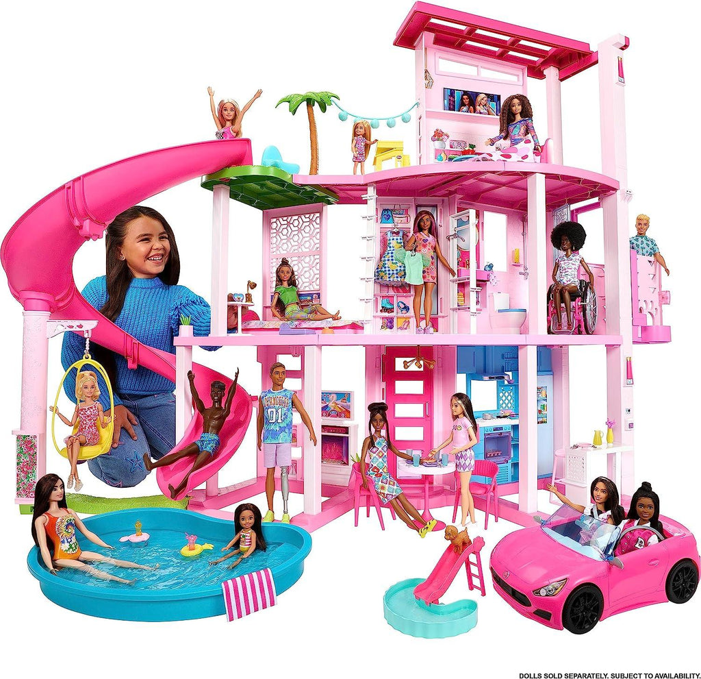 BARBIE Dreamhouse 2023 Pool Party Doll House Playset - TOYBOX
