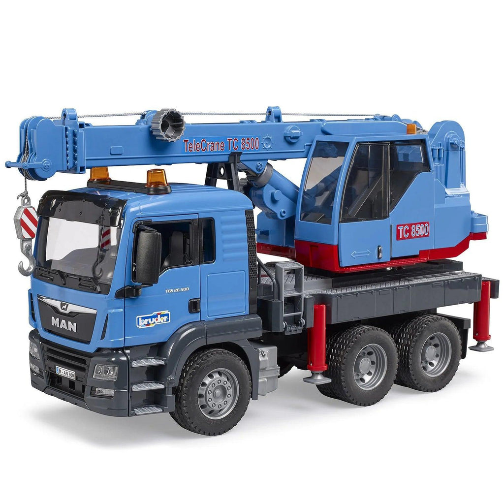 BRUDER MAN TGS Crane Truck - TOYBOX Toy Shop