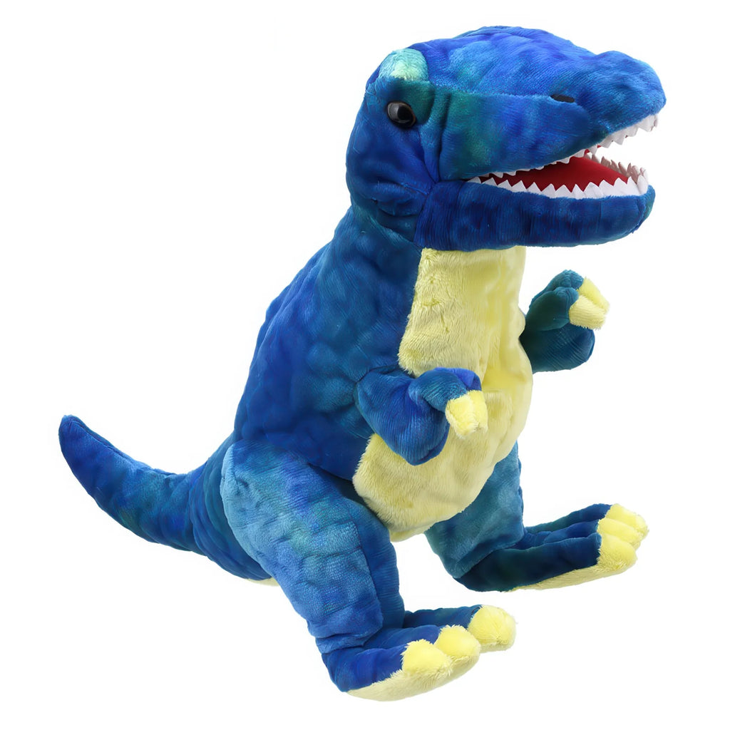 The Puppet Company - T-rex - Blue Baby Dinos Hand Puppet