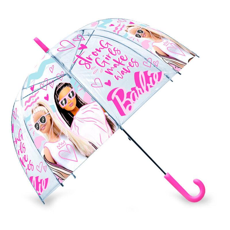 Barbie Manual Umbrella 46cm - TOYBOX