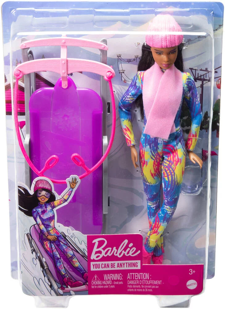Barbie Winter Sports Sledge Doll - TOYBOX Toy Shop