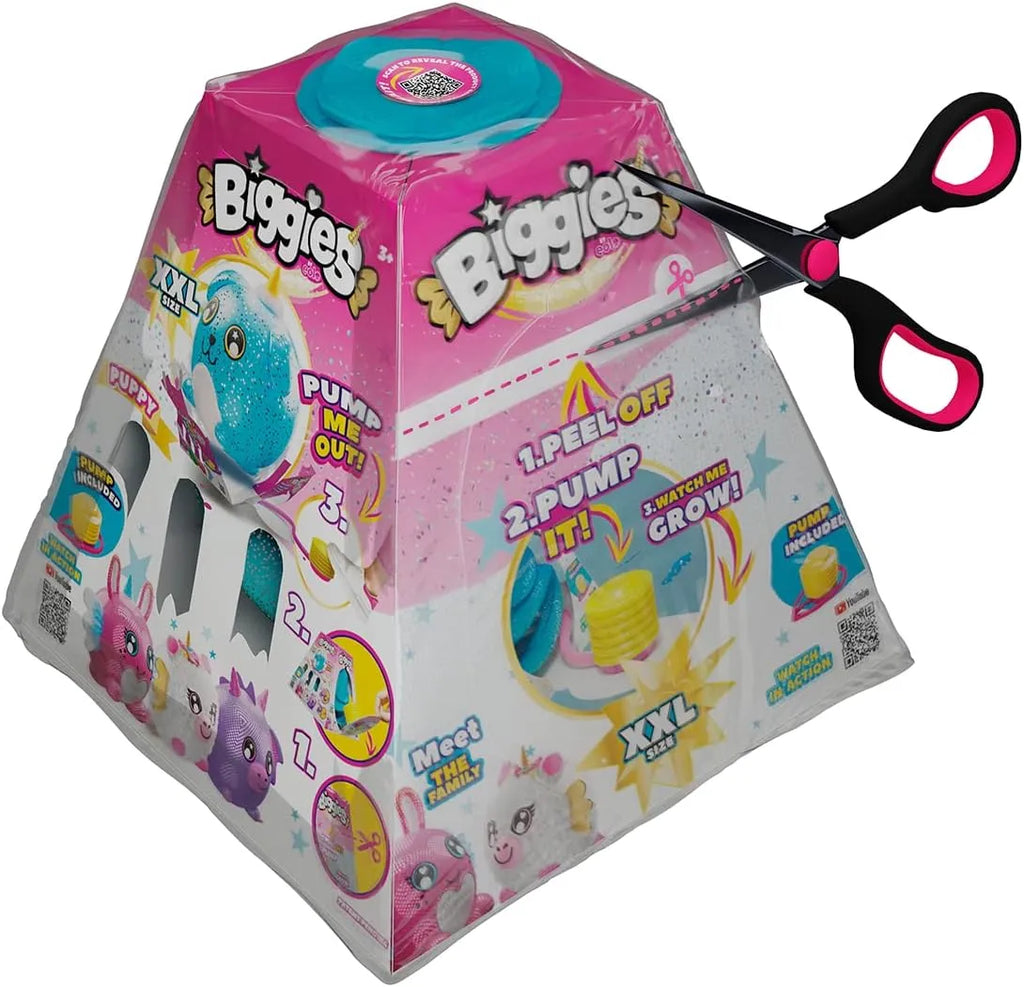 Biggies Rabbit Pink Inflatable Plush Toy - TOYBOX Toy Shop