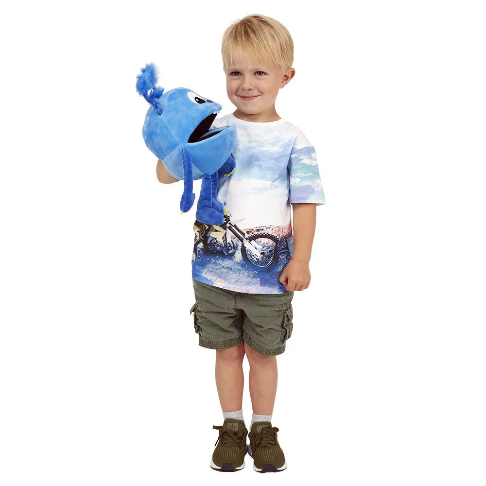 The Puppet Company - Blue Baby Monster Hand Puppet