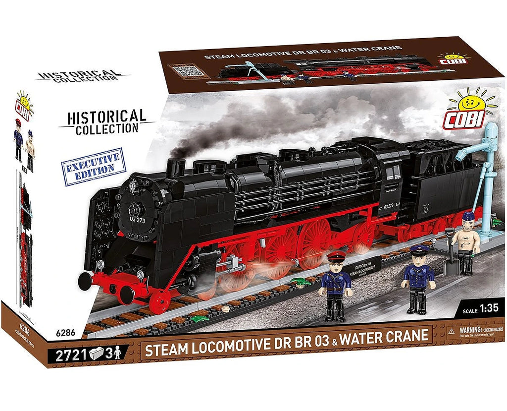 COBI Dr Br 03 Steam Locomotive & Water Crane