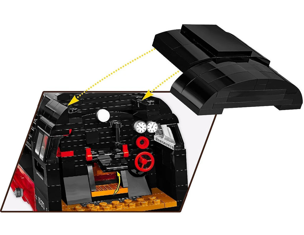 COBI Dr Br 03 Steam Locomotive & Water Crane