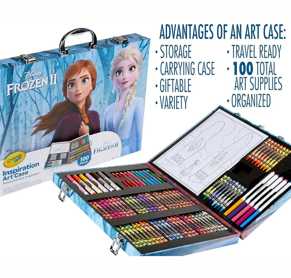 CRAYOLA Frozen 2 Inspiration Art Case - TOYBOX Toy Shop