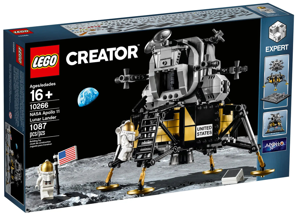 CREATOR EXPERT 10266 NASA Apollo 11 Lunar Lander - TOYBOX Toy Shop