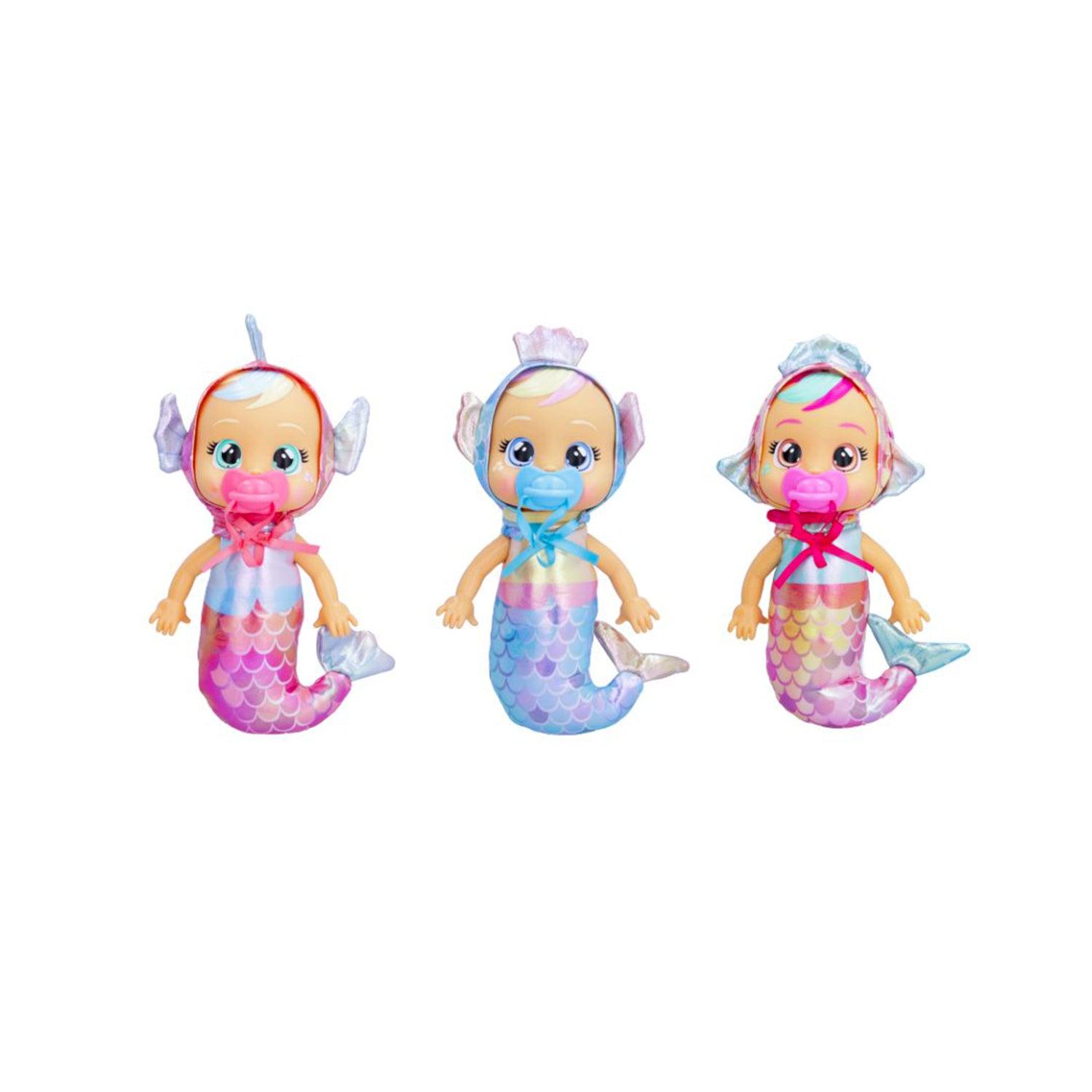 CRY BABIES Tiny Cuddles Mermaids Kids 25cm Doll Assorted – TOYBOX