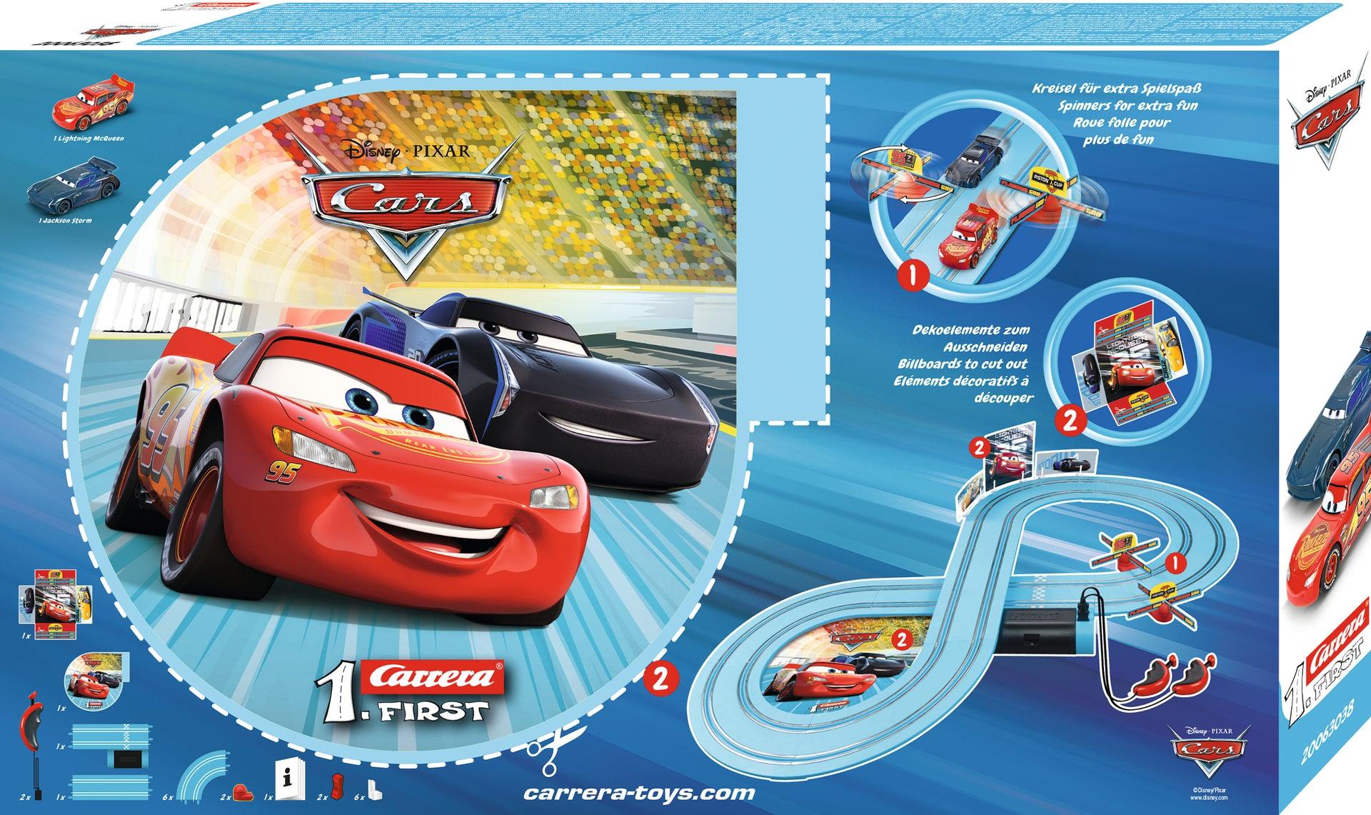 Carrera First Disney Pixar McQueen Cars Power Duel TOYBOX