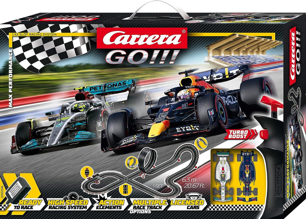 Carrera Go!!! Max Performance Race Track Set - TOYBOX Toy Shop