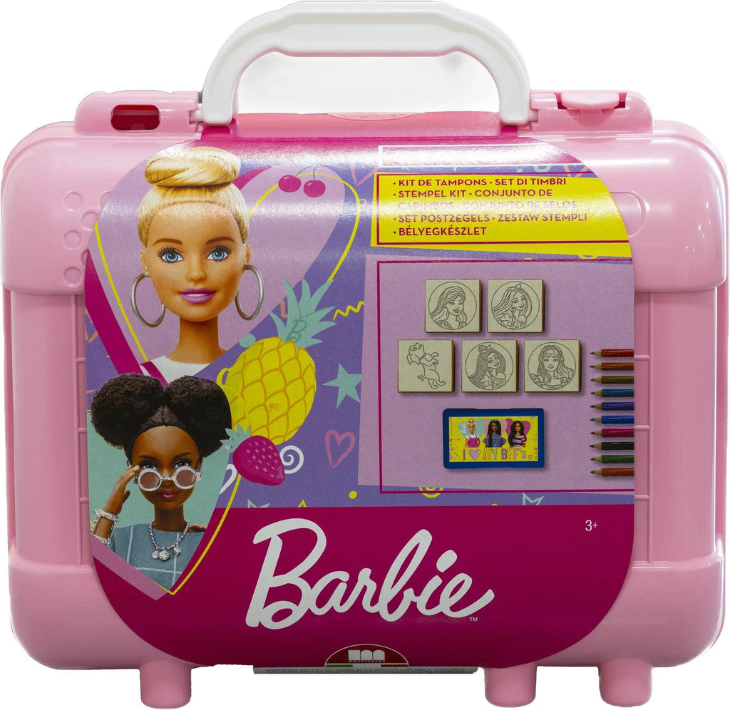 Barbie Colouring Activity Travel Set - TOYBOX